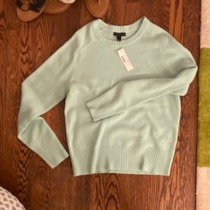 Teal long sleeve sweater